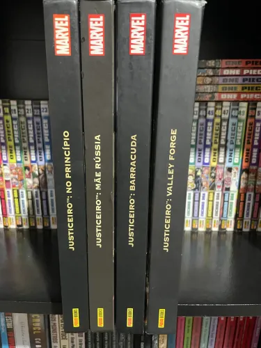 Coleção HQ Justiceiro Marvel Deluxe ( Panini ) vol.1 ao 4