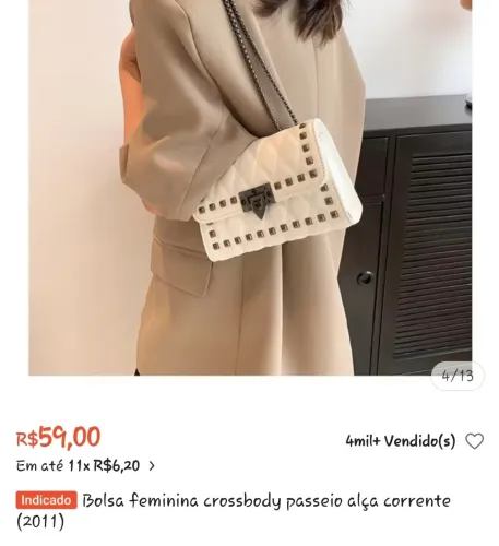 Bolsa branca