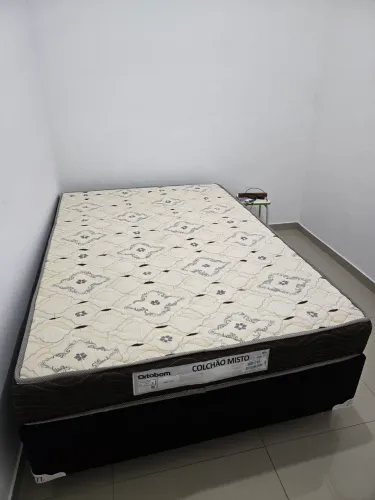 Cama Box + Colchão Viúva Ortobom