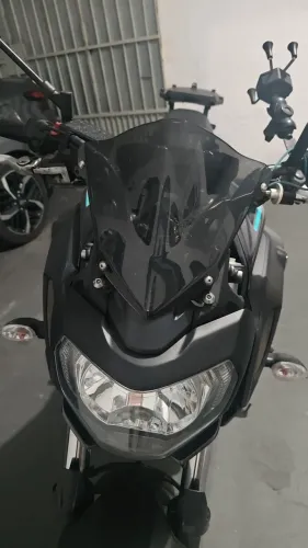 Yamaha MT 07 2025, Vitrificada, protetor/Tanque, protetor/Carter, Unico dono e piloto