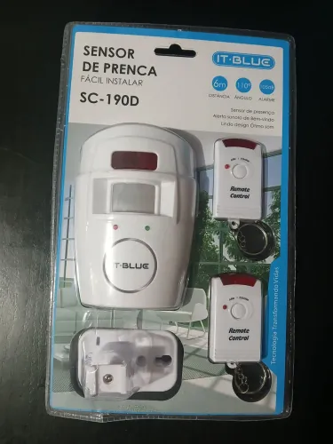 Alarme com 02 controles