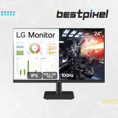 Monitor LG 24MS500?B - 24? Full HD IPS 100 Hz para Jogos e Produtividade