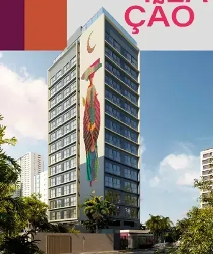 Artium Hall Boa Viagem | Studio Moderno | Ótimo para Investir
