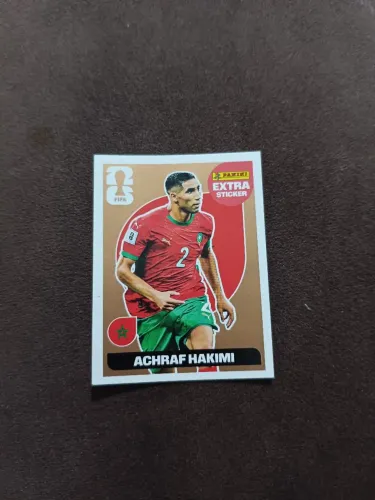 Vendo figurinha achraf hakimi bronze