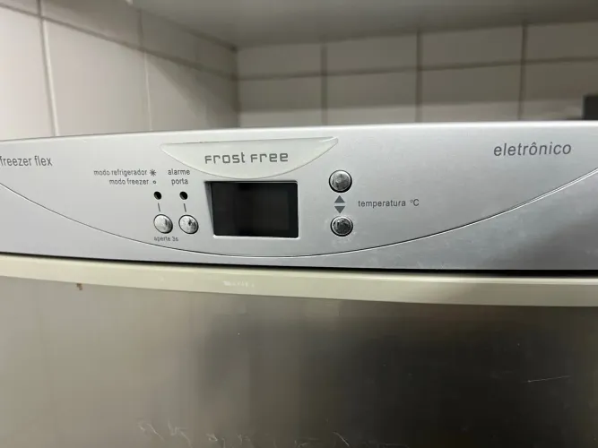 Freezer Brastemp inox