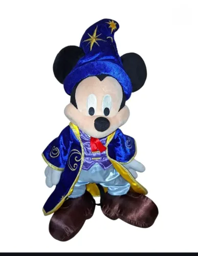 Pelúcia Mickey Feiticeiro Paris Edição Limitada 20 Anos Disney Paris