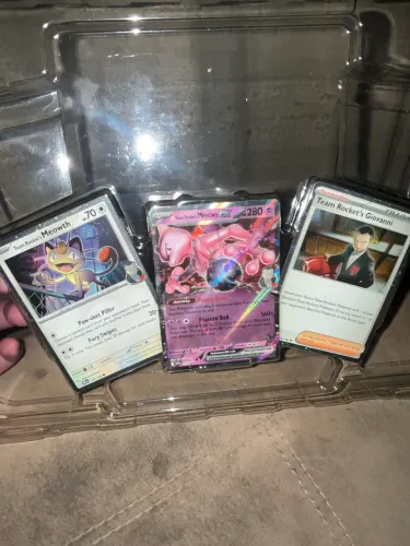 Trio de cartas equipe rocket!