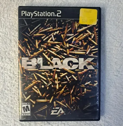Black 2006 Original Americano e Completo - PS2. Playstation 2. Black Label