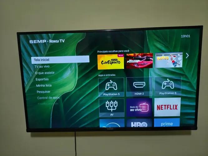 Televisão 43 polegadas roku