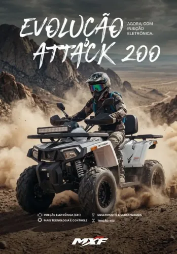 Quadriciclo MXF 200CC 
