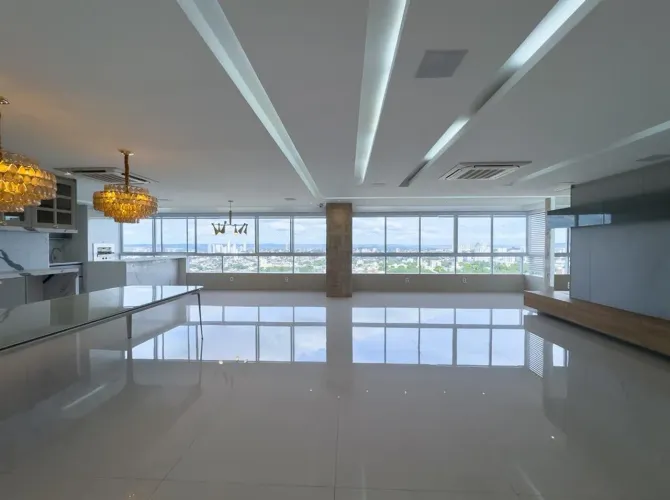Opus Verti 287m2, 4 suites, churrasqueira, 5 vagas, escaninho