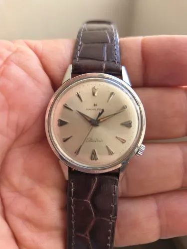 Relógio Hamilton Eletric 1.962 ( Inhouse Calibre 50) 35m,Ícone dos Anos 60