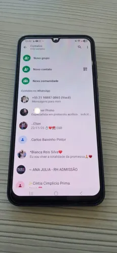 Vendo Samsung A35 128 giga meu de uso semi novo, pra sair hoje 500, aceito proposta.