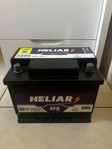 Bateria Heliar EFB  Premium 68Ah 