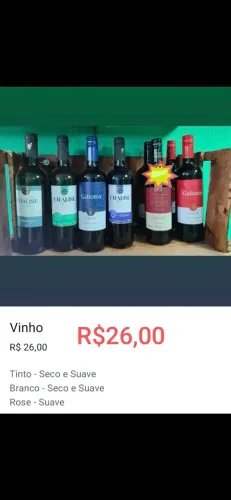 Vinhos variados