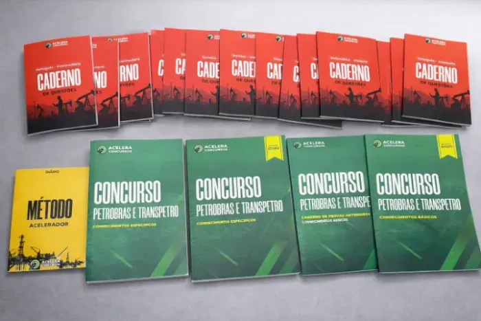 Kit Apostilas Concurso Petrobras e Transpetro + Acesso a plataforma com vídeo-aulas