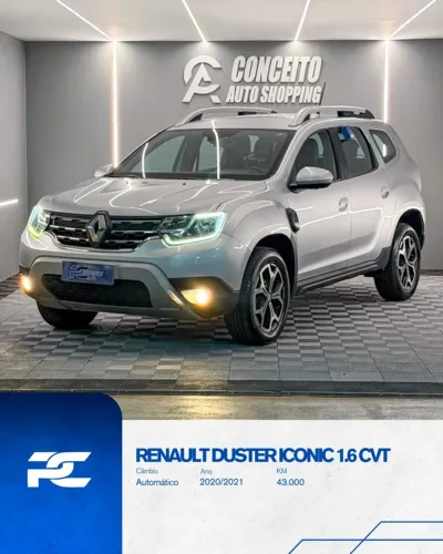 Renault Duster Iconic 1.6 16V Flex AUT 2021