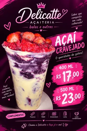 Açai cravejado