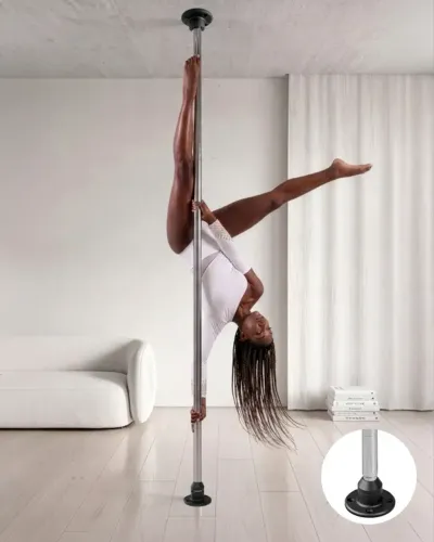 Barra de Pole Dance Removível Estática - com Bolsa de transporte
