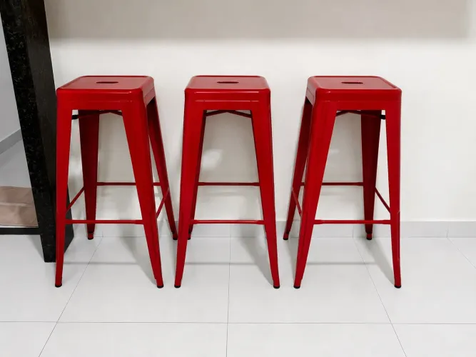 Banqueta vermelha