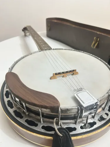 BANJO EPIPHONE VINTAGE ANOS 70 (JAPONÊS) + CASE