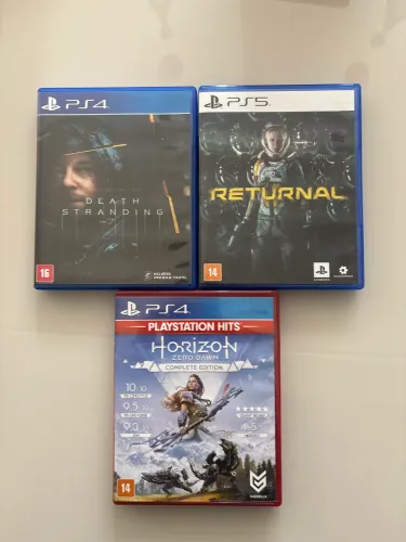3 jogos de Play Station por 150,00