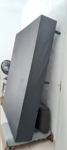 Cama box casal corino preta