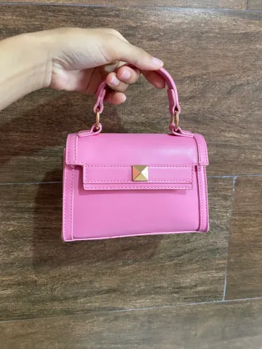 Bolsa rosa seminova Renner 