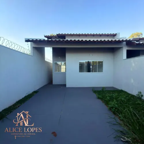 Casa á venda com 3 quartos sendo 1 suíte, aceita MCMV no Nova Lima em Campo Grande - MS