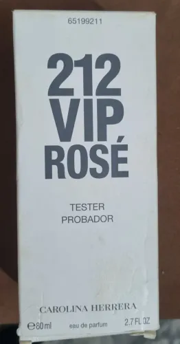 Perfume 212 vip rosé 80ml. Novo.