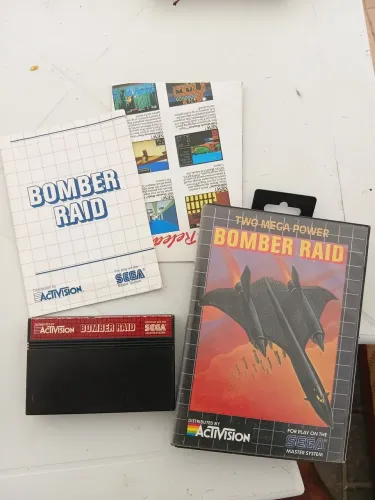 Jogo Master System Bomb Raid