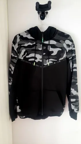 JAQUETA NEOPRENE JUVENIL POLO WEAR PRETO (TAMANHO 16)