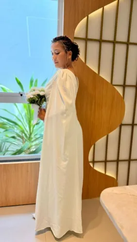 Vestido de noiva branco