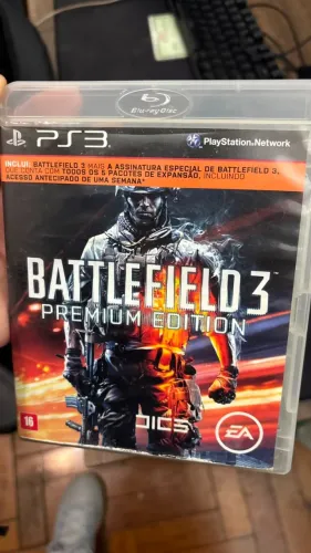 Jogo PS3: Battlefield 3 - Premium Edition (Mídia Física)