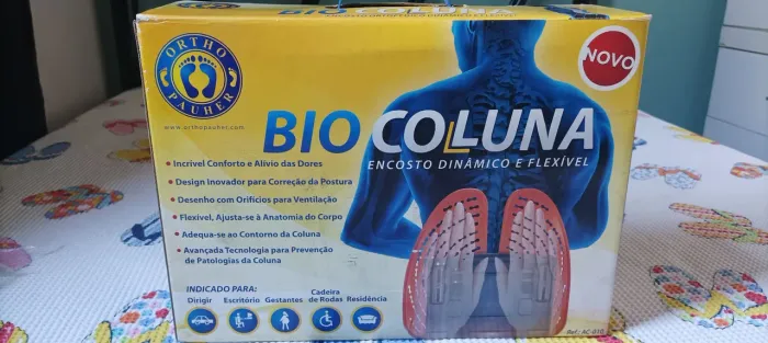 Encosto ortopédico de coluna