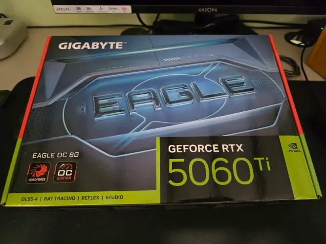 RTX 5060ti 8gb Gigabyte Eagle NF Garantia