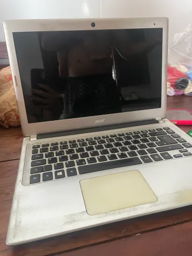 Notebook com avaria
