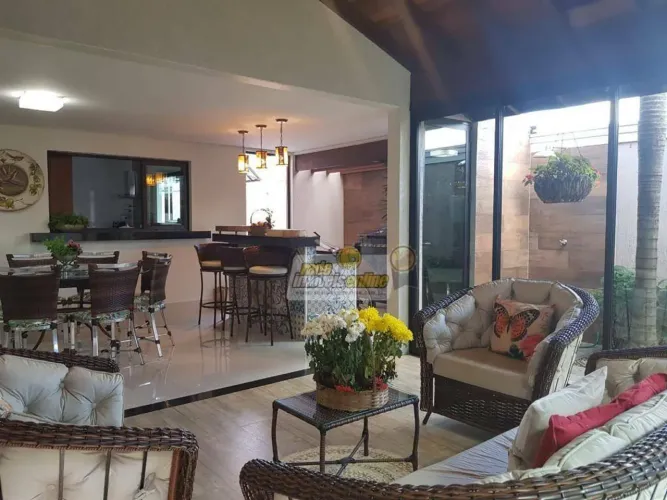 Casa térrea com 4 suítes à venda, 385 m² por R$ 2.500.000 - Damha Residencial Uberaba I - 