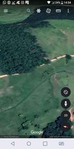 vendo terreno de 2 alqueires próximo a castelo
