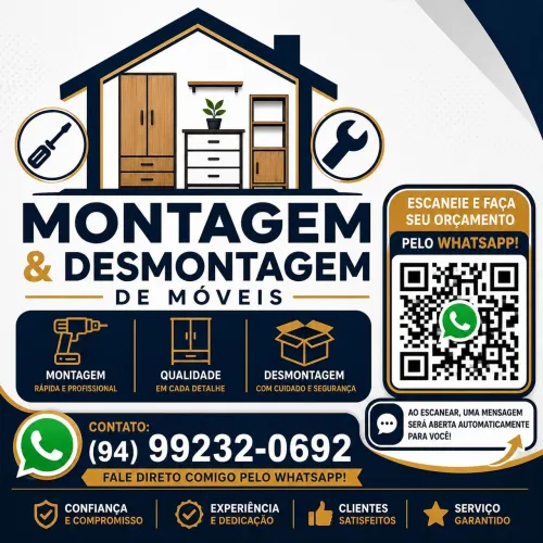 Montagem e Desmontagem de Móveis com Qualidade, Agilidade e Confiança