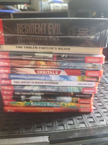Lote 14 jogos de switch 2