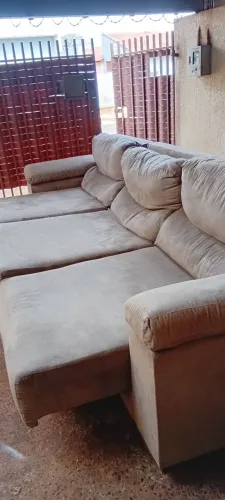 Sofá retrátil de 3 lugares