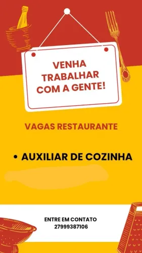Auxiliar de cozinha