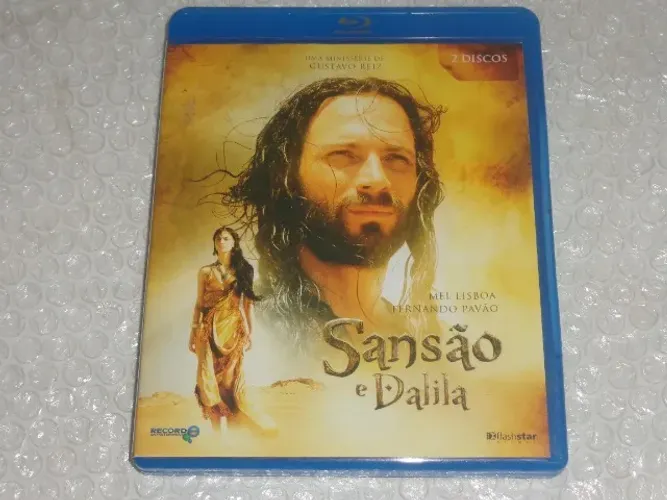 Sansão E Dalila - Minissérie Bíblica - Blu-ray
