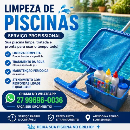 Piscina limpa 