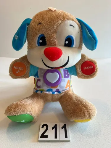 CACHORRINHO FISHER PRICE FALA EM INGLES