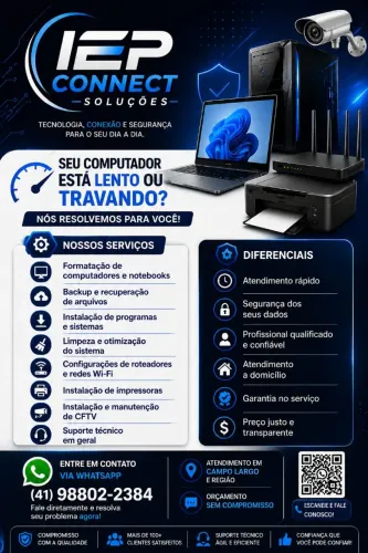 Formatação de Computadores e Notebooks<br>Nós resolvemos rápido e com segurança!