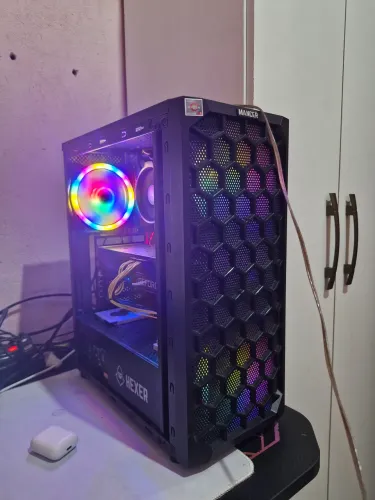 Pc gamer ryzen 5 5600g+ rtx 3070 da palit gamingpro 8gb vrm+ 16gb de ram