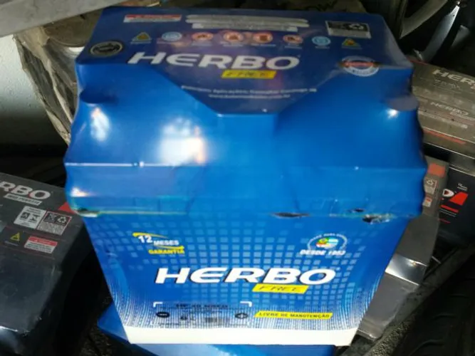 Bateria Herbo 45 Ah Free sem manutenção com Inmetro e Garantia fiesta