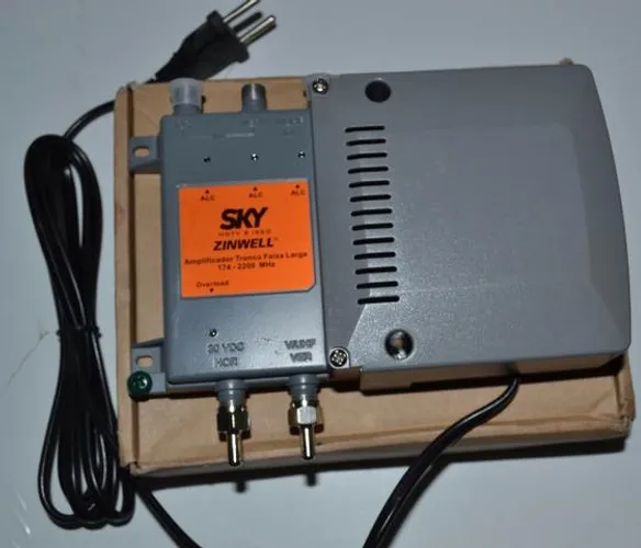 Amplificador Faixa Larga SKY para Sistemas multi-usuarios SMU coletivos